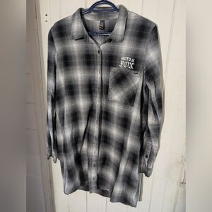 FOX MOTO X BUTTON UP DRESS